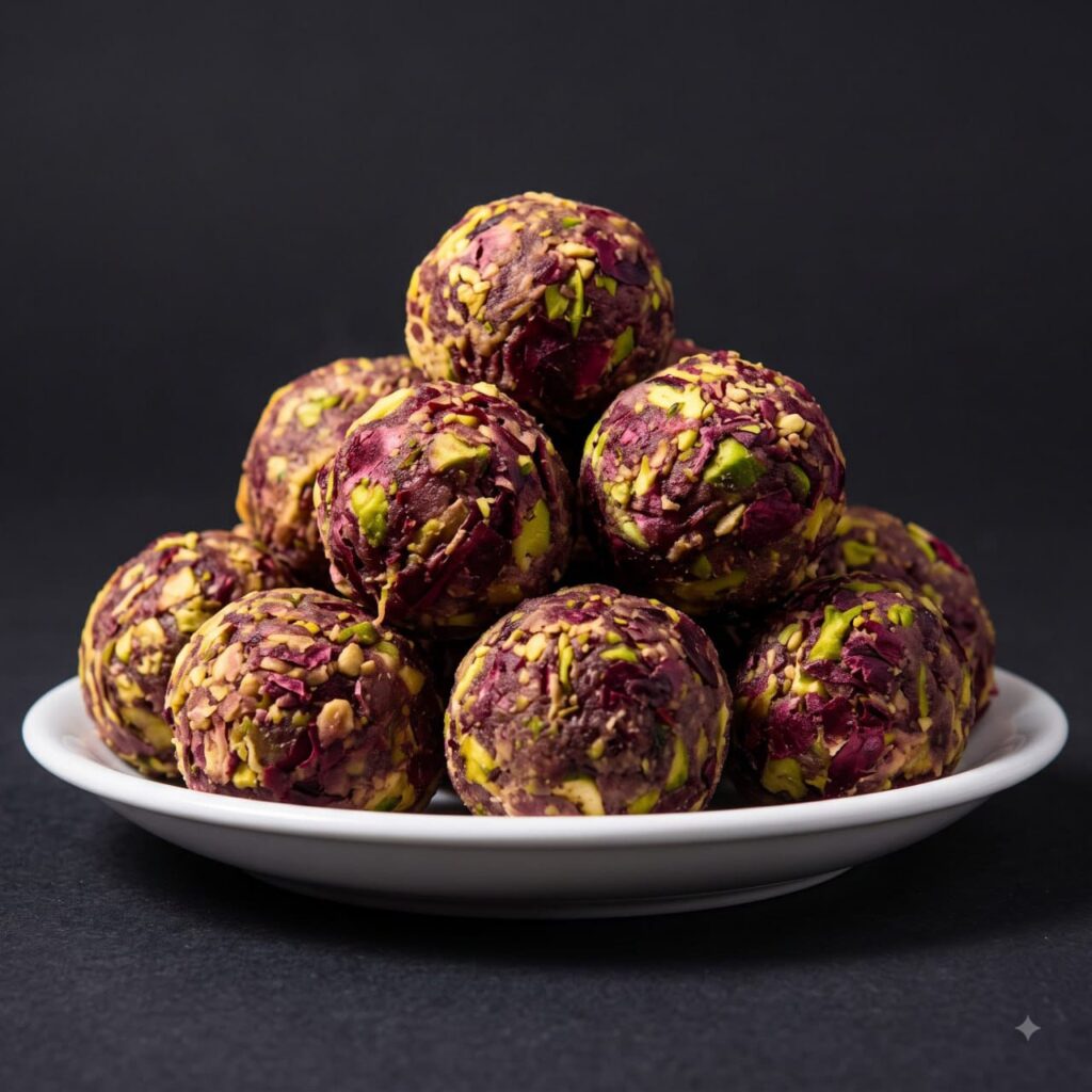 Dry Fruit Gulkand Laddu – Box of 12